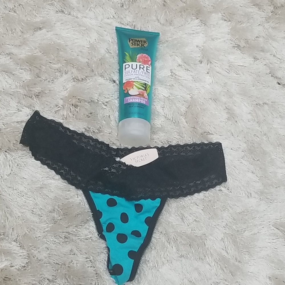 Victoria's secret panties & powder stick  Shampoo